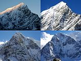 36 Different Views Of Eiger Peak On The Trek To Shishapangma Southwest Advanced Base Camp As you continue to trek past Shingdip the view of Eiger Peak changes to look like the Eiger after which it is named.